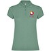 Star Poloshirt für Damen, Dark Mint, 2XL