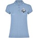 Star Poloshirt für Damen, himmelblau, S