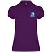 Star Poloshirt für Damen, lila, 2XL