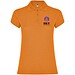 Star Poloshirt für Damen, orange, M