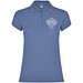 Star Poloshirt für Damen, Riviera Blue, 2XL