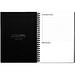 STARTER KIT INFINITE PLANNER A5. Set bestehend aus einem "Infinity Tagebuch", Reinigungsset, Marker und Markerhalter, Schwarz