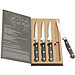 Steakmesser-Set Medium, 4-tlg., schwarz Steakmesser-Set Medium, 4-tlg., schwarz