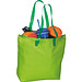 Strandtasche aus Polyester mit transparenten Henkeln, apfelgrün Strandtasche aus Polyester mit transparenten Henkeln, apfelgrün