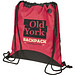 Street Rucksack mit Kordelzug, rot Street Rucksack mit Kordelzug, rot