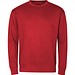 MALFINI Sweatshirt unisex Crew, L, rot