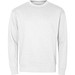 MALFINI Sweatshirt unisex Crew, L, weiss