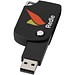 Swivel Square USB-Stick, schwarz, 64GB