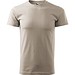 T-Shirt Herren Basic, 2XL, eisgrau