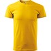 T-Shirt Herren Basic, 2XL, gelb