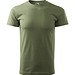 T-Shirt Herren Basic, 2XL, khaki