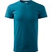 T-Shirt Herren Basic, 2XL, petrolblau
