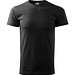 T-Shirt Herren Basic, 2XL, schwarz