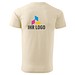 MALFINI T-Shirt Herren Basic, S, mandel