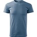 MALFINI T-Shirt Herren Basic, S, denim