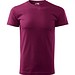 T-Shirt Herren Basic, S, fuchsia