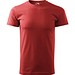 MALFINI T-Shirt Herren Basic, S, weinrot