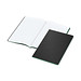geiger notes Broschur Tablet-Book A4, Farbschnitt und Prägung in grün geiger notes Broschur Tablet-Book A4, Farbschnitt und Prägung in grün