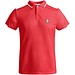 Tamil Sport Poloshirt für Kinder, rot, 12