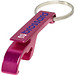 Schlüsselanhänger Tao mit Flaschen- und Dosenöffner, magenta
