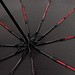 Taschenschirm FIN, schwarz/rot