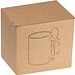 Tasse aus Keramik mit Löffel, 300 ml, orange Tasse aus Keramik mit Löffel, 300 ml, orange
