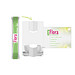 Tee-V-Card Visitenkarte mit 1 Bio Tee-Stick individual, inkl. Druck