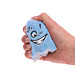 Minifeet® Displayreiniger Schmoozies, Teamgeist mit Anti-Stress-Funktion, hellblau