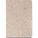TEAPAD SEMI-RIGID. Notizbuch A5 mit semi-flexiblem Cover aus Teeblattverwertung (65%), Natur