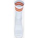 Mr. Socks Tennissocken, White / Orange