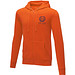 Theron Hoodie mit Reißverschluss für Herren, orange, 3XL