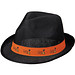 Trilby Set, schwarz,orange Trilby Set, schwarz,orange