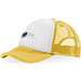 Trucker Kappe mit 5 Segmenten, gelb,weiss Trucker Kappe mit 5 Segmenten, gelb,weiss