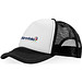 Trucker Kappe mit 5 Segmenten, schwarz,weiss Trucker Kappe mit 5 Segmenten, schwarz,weiss