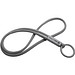 Tubyard Lanyard mit Band aus recyceltem Kunststoff, grau