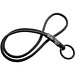 Tubyard Lanyard mit elastischem Band, schwarz