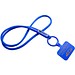 Tubyard Lanyard mit Telefonhalterung und Band aus recyceltem Kunststoff, Ozeanblau