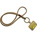 Tubyard Lanyard mit Telefonhalterung und elastischem Band, bronze
