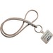 Tubyard Lanyard mit Telefonhalterung und elastischem Band, kaffeebraun