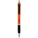Turbo Druckkugelschreiber mit Gummigriff, orange,schwarz Turbo Druckkugelschreiber mit Gummigriff, orange,schwarz
