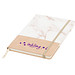 Two Tone DIN A5 Marmor Notizbuch, braun Two Tone DIN A5 Marmor Notizbuch, braun