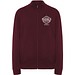 Ulan 280 g/m² Sweatjacke Unisex, granatrot, M