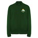 Ulan Sweatjacke Unisex, dunkelgrün, M