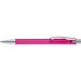 uma® CANDY transparent M SI Druckkugelschreiber, magenta