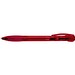 uma® FANTASY transparent Druckkugelschreiber, rot