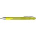 uma® LOOK grip transparent M SI Druckkugelschreiber, gelb
