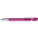 uma® SKY transparent M SI Druckkugelschreiber, magenta