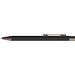 uma® STRAIGHT GUM B Druckbleistift, schwarz