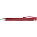 uma® TRINITY transparent SI Druckkugelschreiber, rot