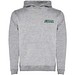 Urban 280 g/m² Kapuzenpullover für Kinder, heather grau, 9/10